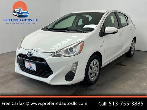 WHITE 2016 Toyota Prius c Two