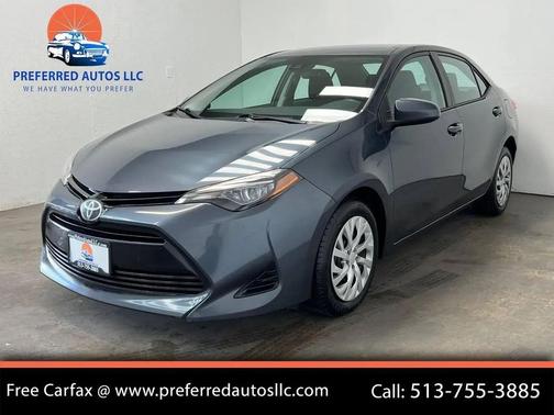 GRAY 2017 Toyota Corolla LE