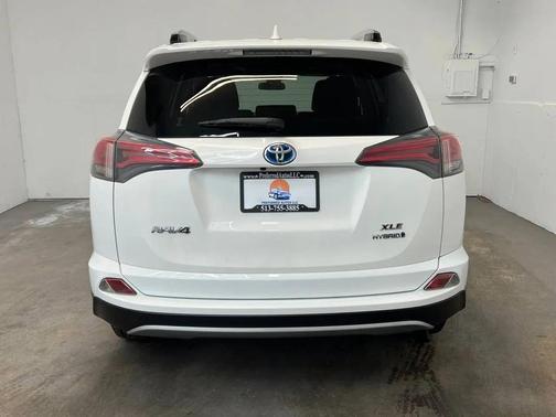 WHITE 2017 Toyota RAV4 Hybrid XLE