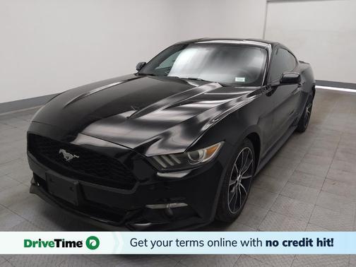 Shadow Black 2017 Ford Mustang EcoBoost