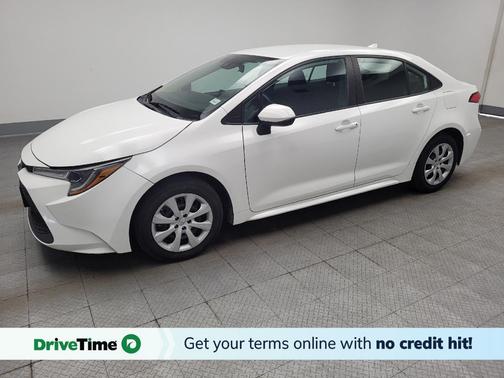 White 2022 Toyota Corolla LE