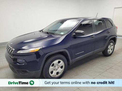 True Blue Pearlcoat 2014 Jeep Cherokee Sport