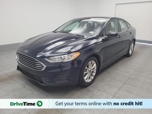 Blue 2020 Ford Fusion SE