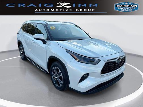 Wind Chill Pearl 2022 Toyota Highlander XLE