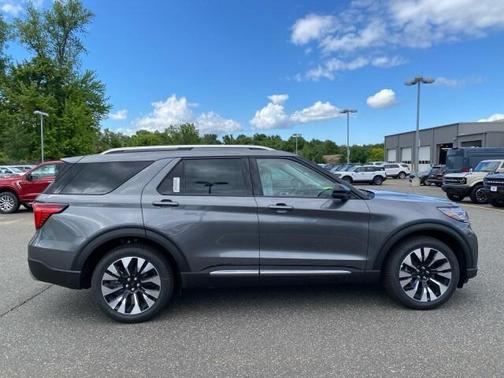 Carbonized Gray Metallic 2026 Ford Explorer Platinum