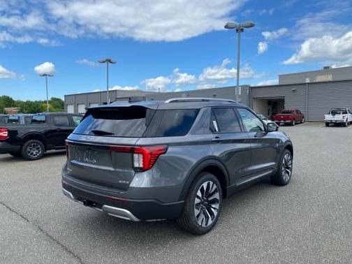 Carbonized Gray Metallic 2026 Ford Explorer Platinum
