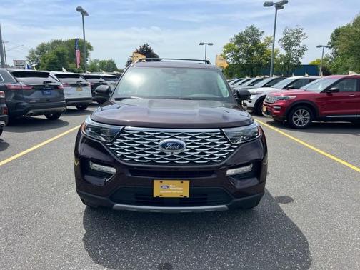 Jewel Red Metallic 2023 Ford Explorer Platinum