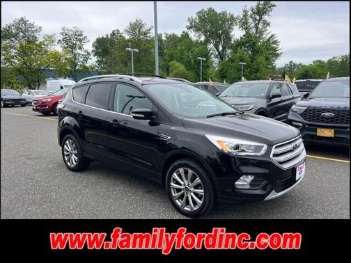Shadow Black 2018 Ford Escape Titanium