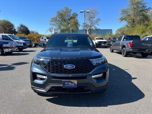 Stone Blue Metallic 2022 Ford Explorer ST-Line