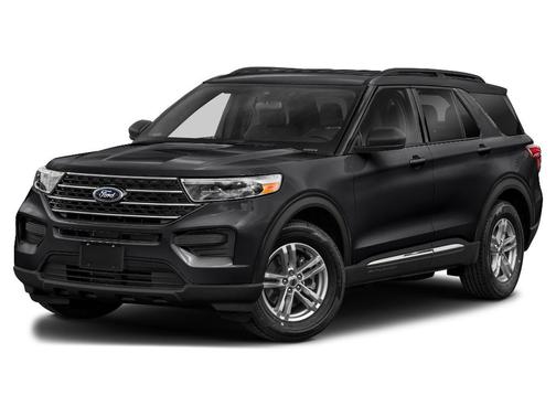 Agate Black Metallic 2021 Ford Explorer XLT