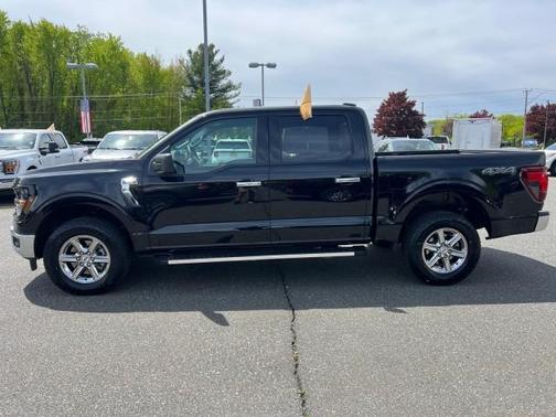 Agate Black Metallic 2025 Ford F-150 XLT