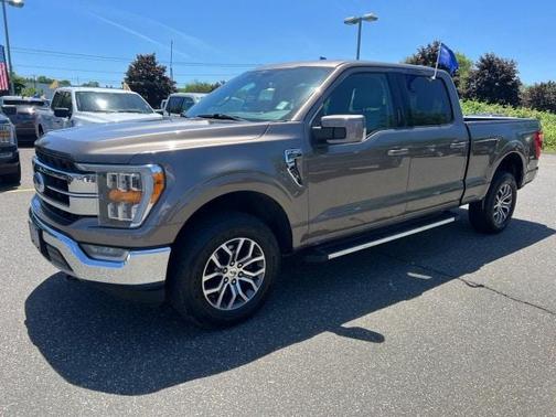 Stone Gray Metallic 2021 Ford F-150 Lariat