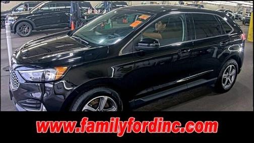 Agate Black Metallic 2023 Ford Edge SEL