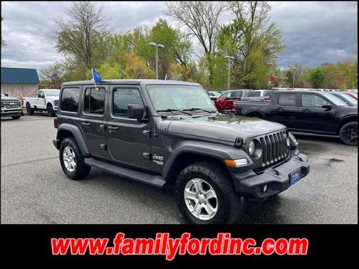 Granite Crystal Clearcoat Metallic 2018 Jeep Wrangler Unlimited Sport