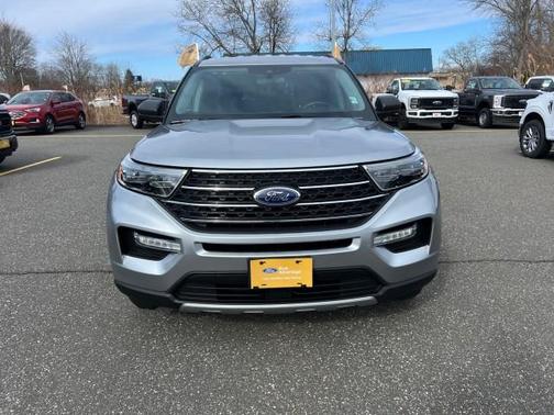Iconic Silver Metallic 2022 Ford Explorer XLT