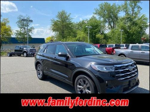 Agate Black Metallic 2026 Ford Explorer Active