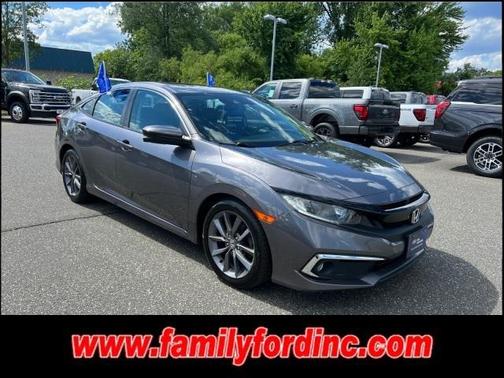 Crystal Black Pearl 2019 Honda Civic EX