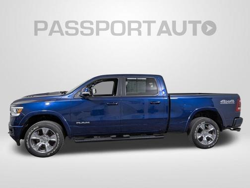 Patriot Blue Pearlcoat 2021 RAM 1500 Laramie
