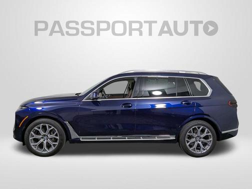 Tanzanite Blue II Metallic 2025 BMW X7 xDrive40i