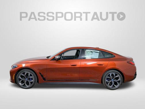Sunset Orange Metallic 2023 BMW i4 Gran Coupe M50