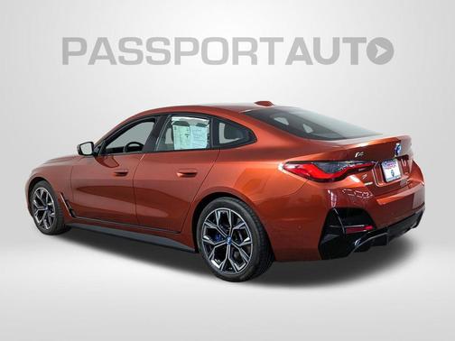 Sunset Orange Metallic 2023 BMW i4 Gran Coupe M50