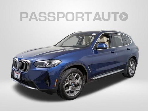 Phytonic Blue Metallic 2022 BMW X3 xDrive30i