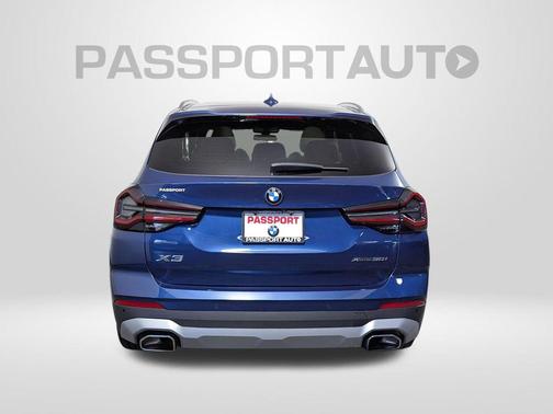 Phytonic Blue Metallic 2022 BMW X3 xDrive30i