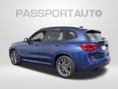 Phytonic Blue Metallic 2021 BMW X3 M40i