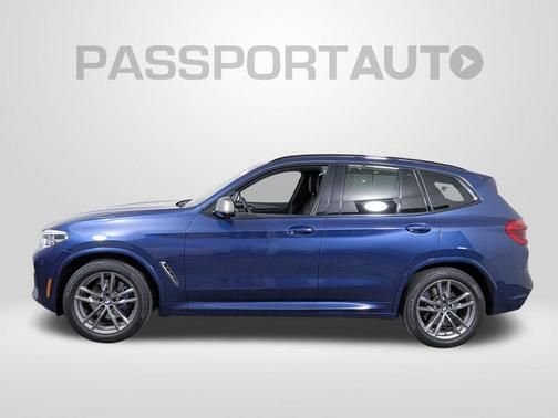 Phytonic Blue Metallic 2021 BMW X3 M40i