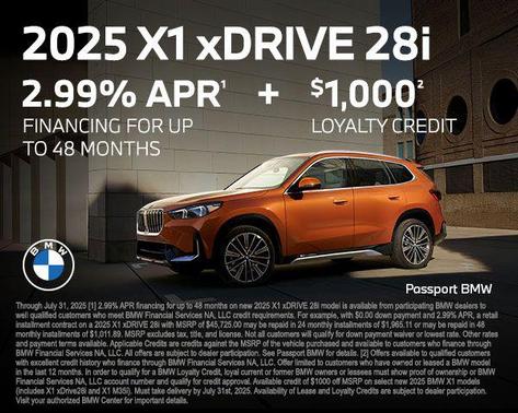 2025 BMW X1 xDrive28i