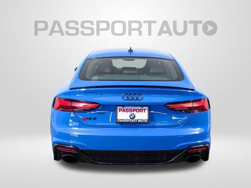 Blue 2021 Audi RS 5 2.9T