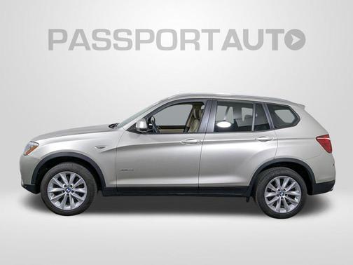 Mineral Silver Metallic 2017 BMW X3 xDrive28i