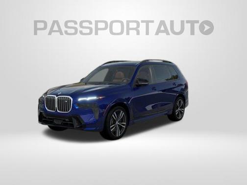 Marina Bay Blue Metallic 2025 BMW X7 M60i