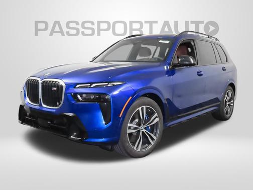Marina Bay Blue Metallic 2025 BMW X7 M60i