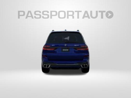 Marina Bay Blue Metallic 2025 BMW X7 M60i