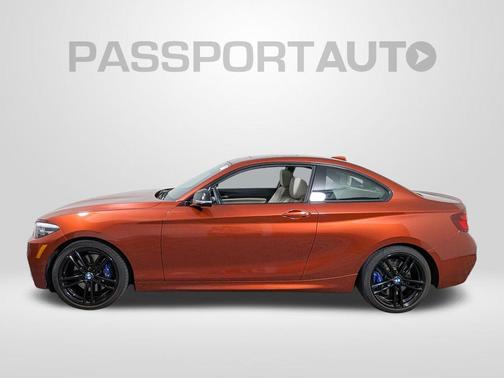 Sunset Orange Metallic 2021 BMW M240 i xDrive