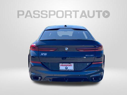 Carbon Black Metallic 2026 BMW X6 xDrive40i