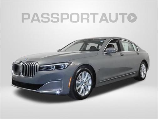 Bernina Grey Amber Effect 2021 BMW 750 i xDrive