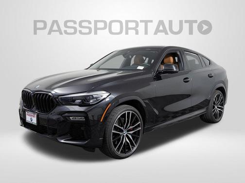 Black Sapphire Metallic 2021 BMW X6 xDrive40i