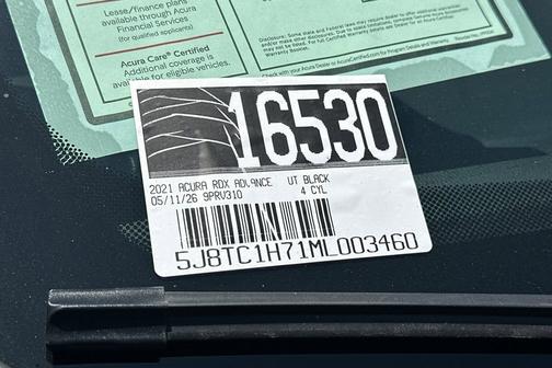 Majestic Black Pearl 2021 Acura RDX