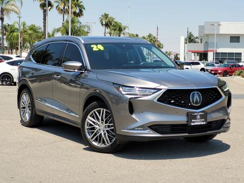 Liquid Carbon Metallic 2024 Acura MDX