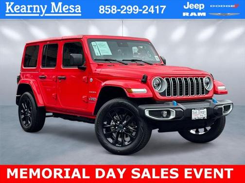 2024 Jeep Wrangler 4xe Sahara