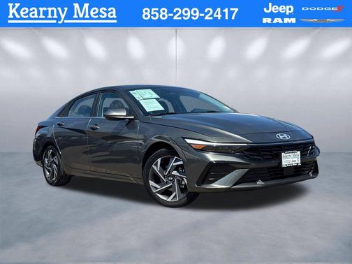 Amazon Gray 2025 Hyundai ELANTRA SEL