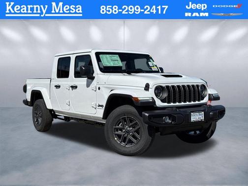 Bright White Clearcoat 2026 Jeep Gladiator Sport S