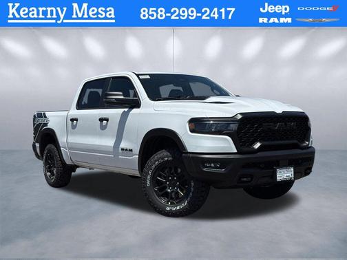 Bright White Clearcoat 2026 RAM 1500 Rebel