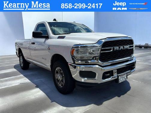 Bright White Clearcoat 2021 RAM 2500 Tradesman Regular Cab 4x2 8' Box