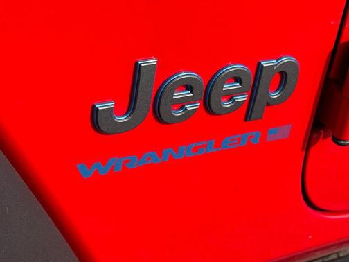 Firecracker Red Clearcoat 2025 Jeep Wrangler 4xe Willys