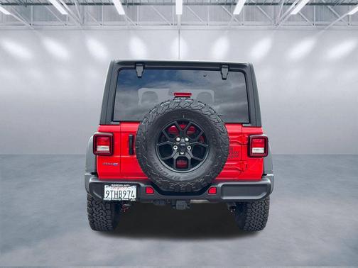 Firecracker Red Clearcoat 2025 Jeep Wrangler 4xe Willys
