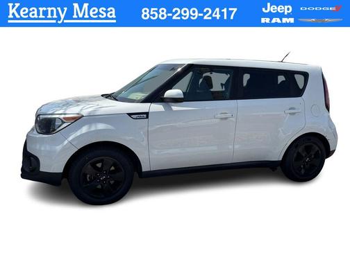Clear White 2019 Kia Soul Base