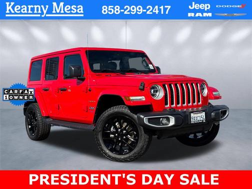 2021 Jeep Wrangler Unlimited 4xe Sahara